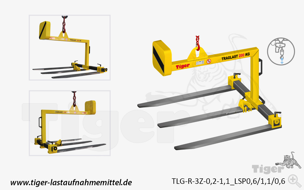 Produktbild von sonder krangabel tlg r 3z 0 2 lastaufnahmemittel