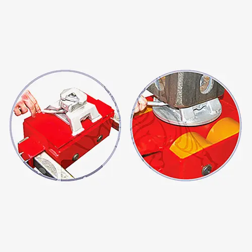 3. Produktbild zu tigerhebezeuge schwerlasttransportfahrwerke containerverriegelung twist lock system bei serie ISO CON