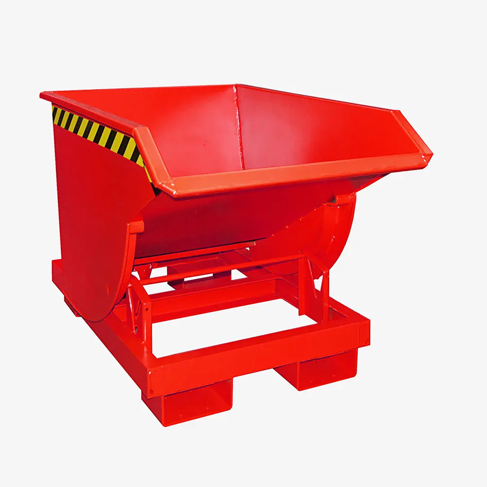 Produktbild von tigerhebezeuge kippbehaelter rot lackiert typ BKM 50 ROT 01 x