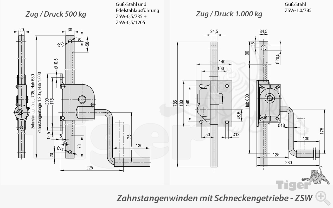 Technisches Bild für zahnstangenwinden-zsw-zeichnung-2