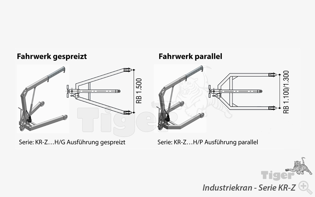 2. Produktbild zu industriekran kr z zeichnung