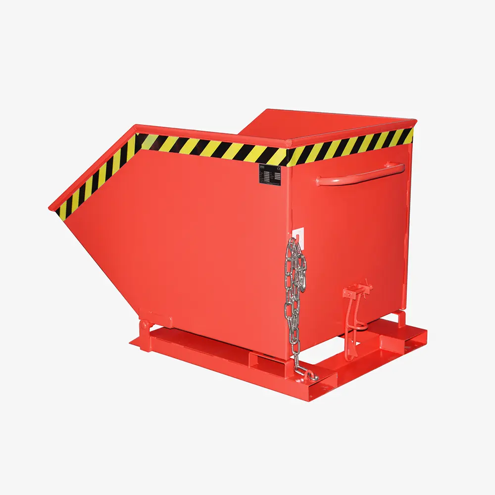 Produktbild von tigerhebezeuge kippmulde rot lackiert typ KK 600 ROT 01 x