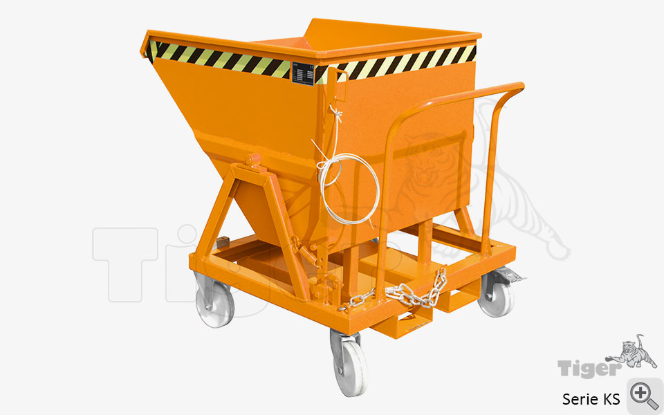 2. Produktbild zu kippmulden ks 400 orange