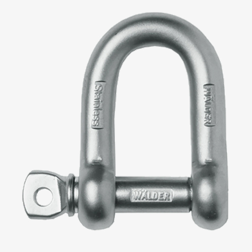 Produktbild von tigerhebezeuge edelstahl schaekel mit schraubbolzen gerade form serie CSA