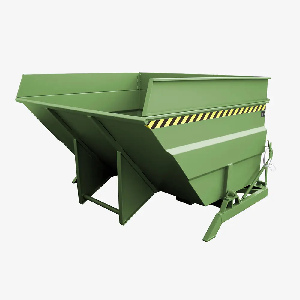 Produktbild von tigerhebezeuge kippbehaelter gruen lackiert typ BKC 400 GRUEN 01 x