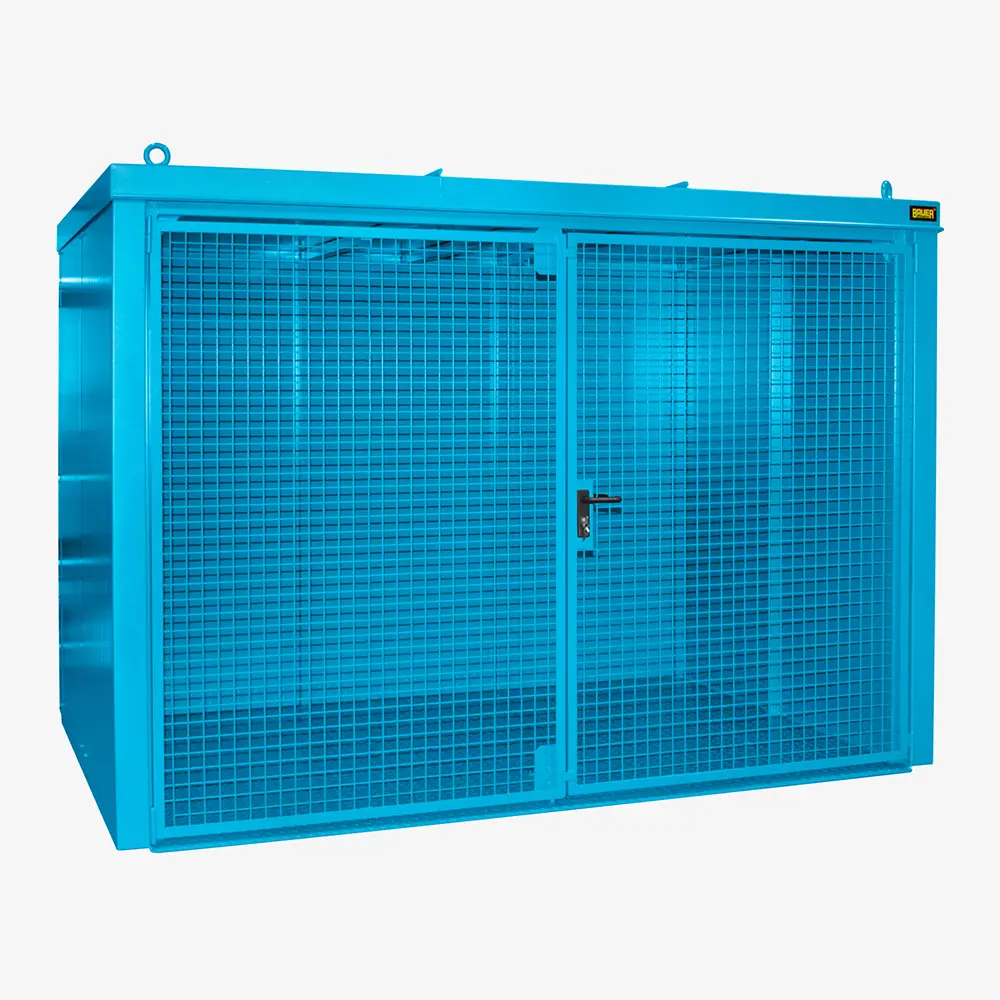 Produktbild von tigerhebezeuge gasflaschen container blau lackiert typ GFC B M5 BLAU 01 x