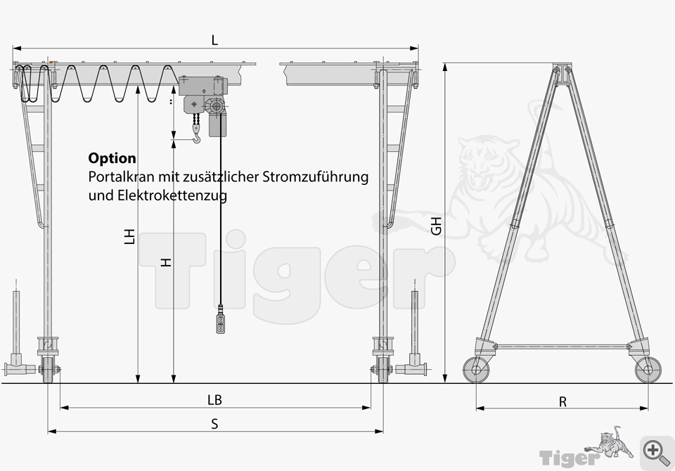 3. Produktbild zu portalkran v 4