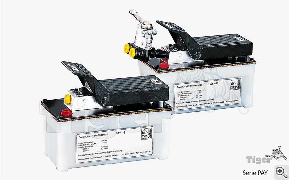 Produktbild von hydraulikpumpen druckluftantrieb pay einfachwirkend 2