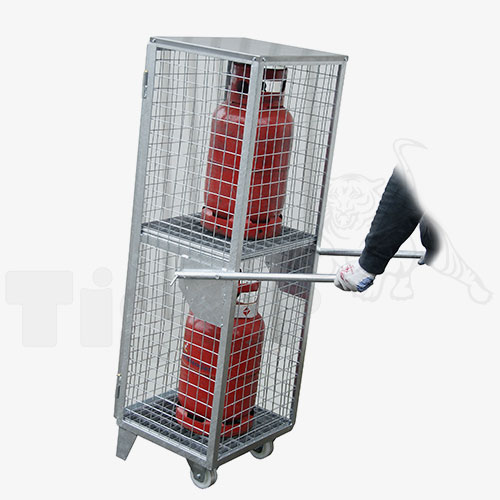 Produktbild von gasflaschen gitterschrank gfd r 2 v
