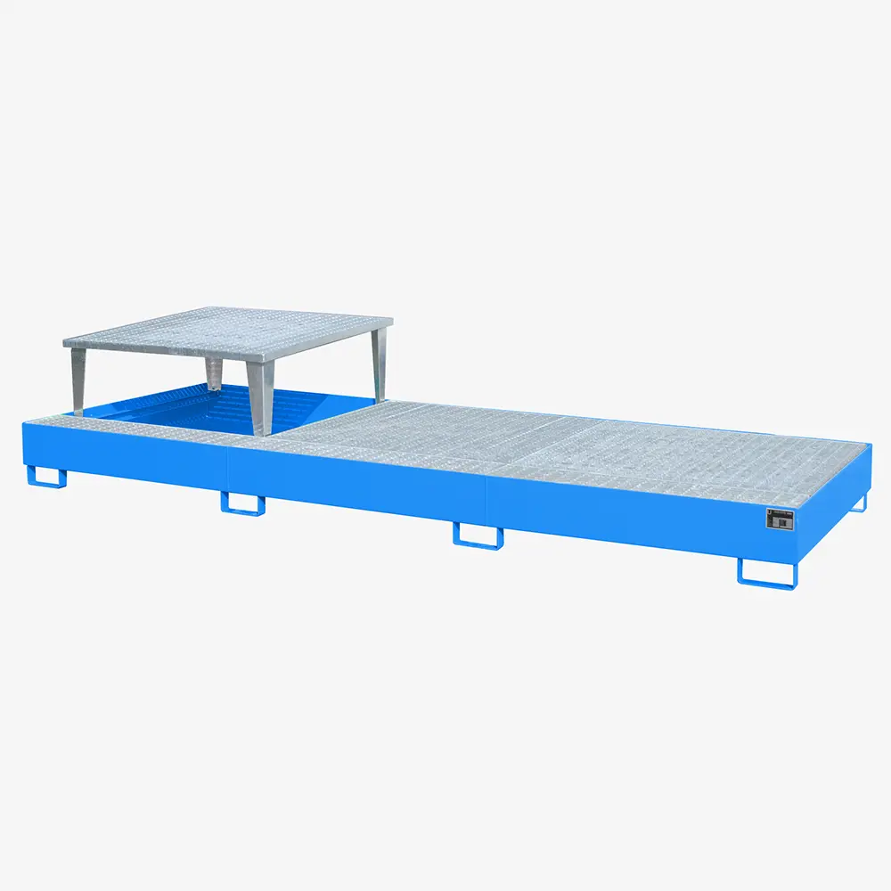 Produktbild von tigerhebezeuge auffangwanne blau lackiert typ AWA 31 BLAU 01 x