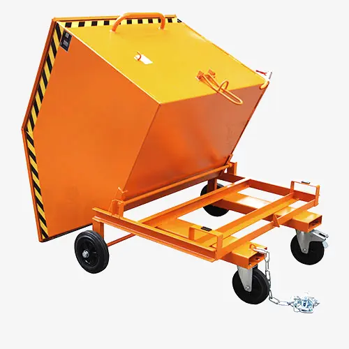 Produktbild von tigerhebezeuge kastenwagen mit staplereinfahrtaschen typ SKW ET 1000 orange