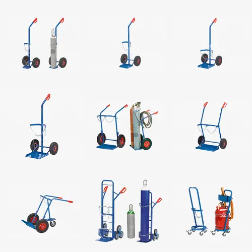TigerHebezeuge-Shop Transportgeräte Stahlflaschenkarren