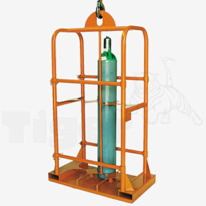 Gasflaschenkorb - Transportgestell für Stapler und Kran zum sicheren Transport von Stahlflaschen
