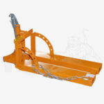 Stapler-Fasslifter für 1 - 2 Stahlfässer (60 l) zum Fass-Transport mit dem Gabelstapler