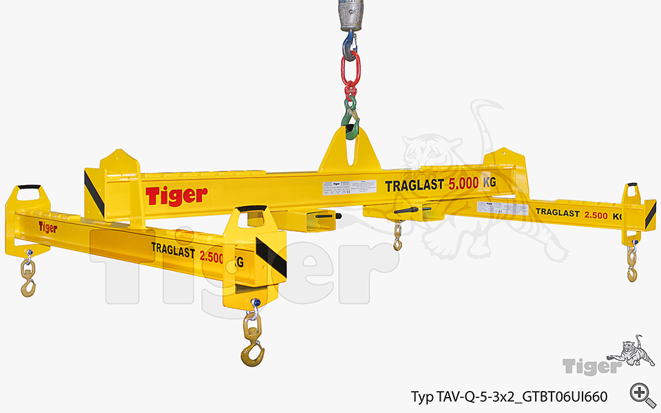 Tiger Sonder-Stapler-Quertraversen | Sonder-Lasttraversen für den Staplerbetrieb