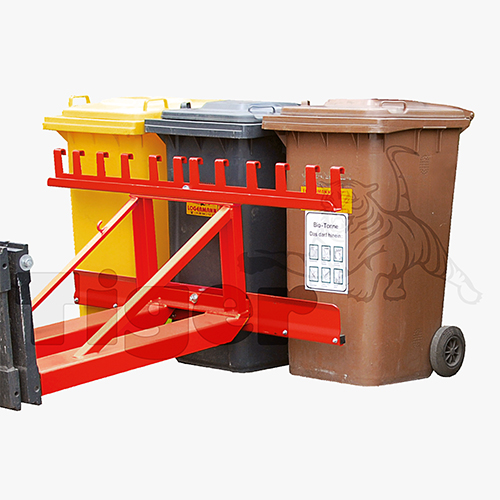 Mülltonnen-Kippstation zur Mülltonnen-Entleerung und Reinigung, fahrbar