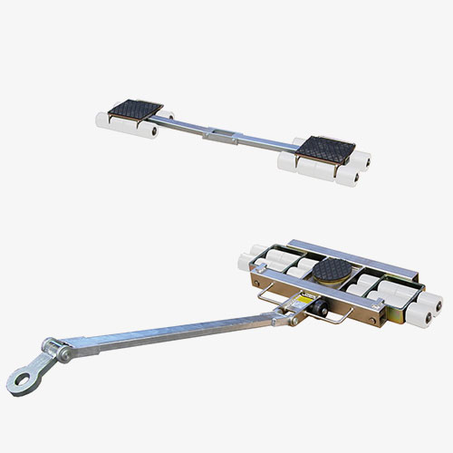 Reinraum-Transportfahrwerke ECO-Skate® iN-CR mit Nylon-Rollen und vernickelter Oberfläche